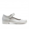 Children shoes 121 patent white