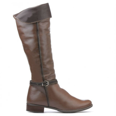 Women knee boots 3263 cappuccino