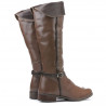 Women knee boots 3263 cappuccino