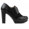 Women casual shoes 637 black combined