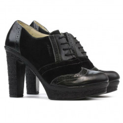 Women casual shoes 637 black combined
