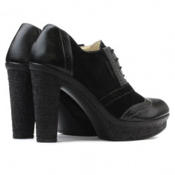 Women casual shoes 637 black combined