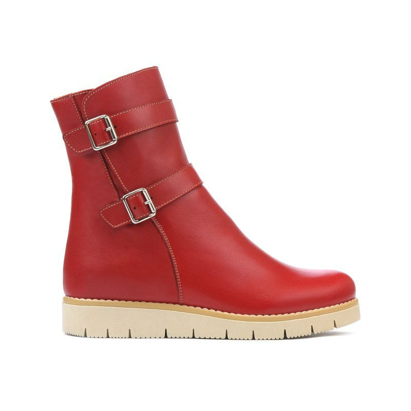 Women boots 3321 red