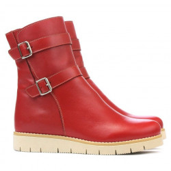Women boots 3321 red