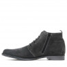 Men boots 412 antracit velour 