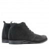 Men boots 412 antracit velour 