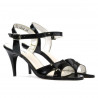 Women sandals 1240 patent black