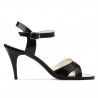 Women sandals 1240 patent black