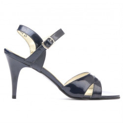 Women sandals 1240 patent indigo