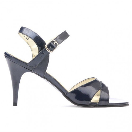 Women sandals 1240 patent indigo
