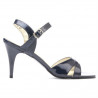 Women sandals 1240 patent indigo