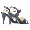 Women sandals 1240 patent indigo
