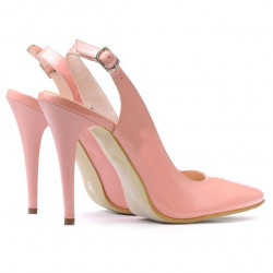 Women sandals 1235 patent pink