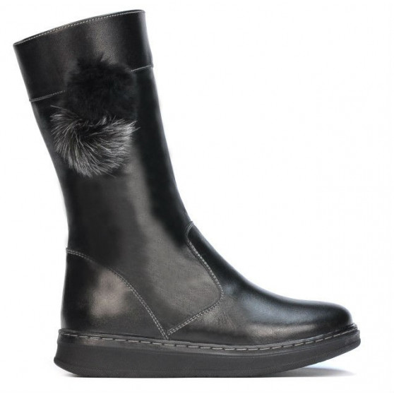 Children knee boots 3011 black