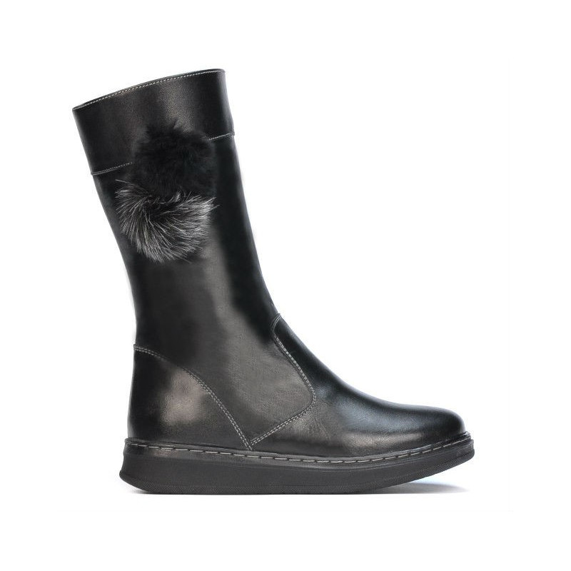 Children knee boots 3011 black