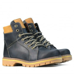 Teenagers boots 439-1 tuxon indigo+brown