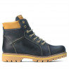 Teenagers boots 439-1 tuxon indigo+brown