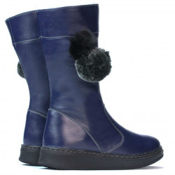 Children knee boots 3011 indigo