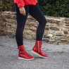 Women boots 3321 red