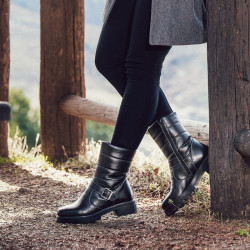 Women boots 3326 black lifestyle