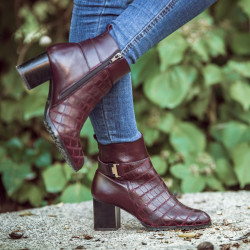 Women boots 1169 bordo
