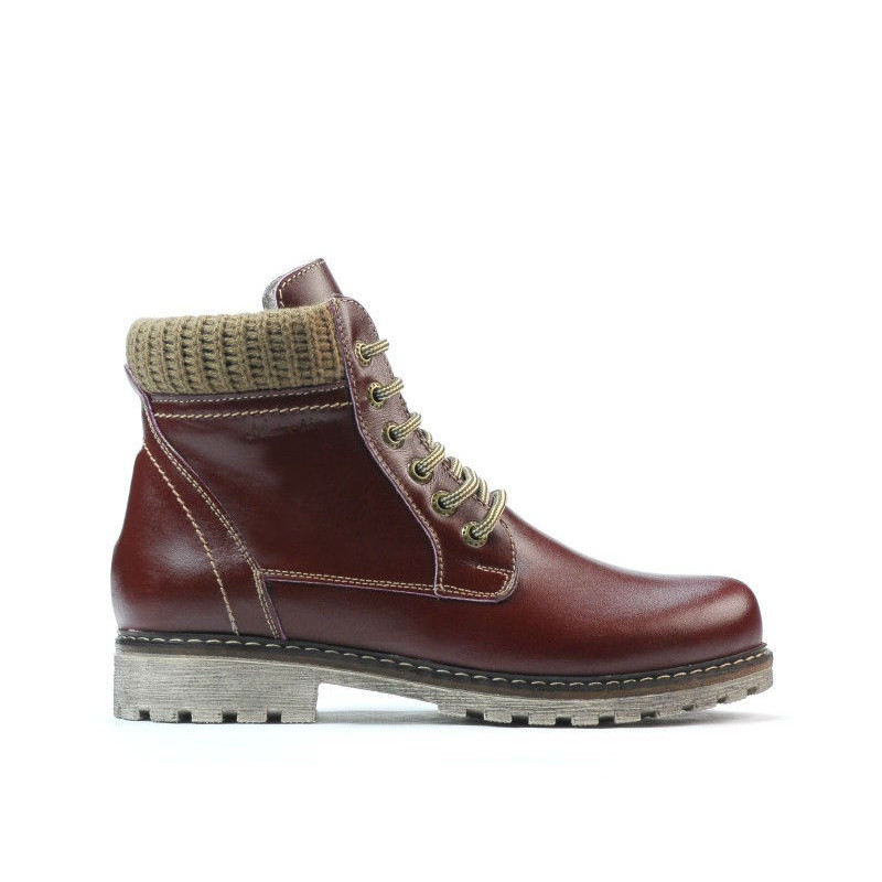 Women boots 3269 bordo