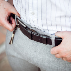 Men belt 21b biz black