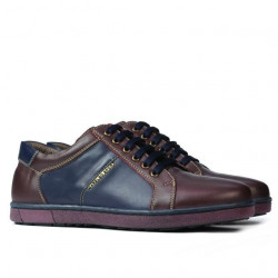Men sport shoes 849 bordo+indigo