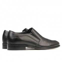Men stylish, elegant shoes 877m black