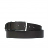 Men belt 25bp brown perforat
