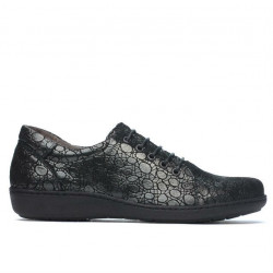 Women casual shoes 698 black pearl