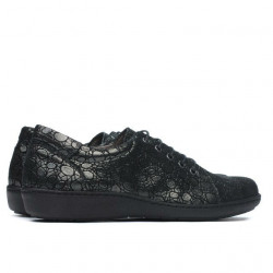 Women casual shoes 698 black pearl