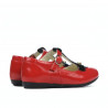 Small children shoes 63c patent red combined