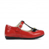 Small children shoes 63c patent red combined