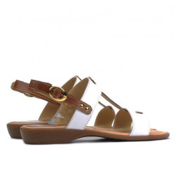 Women sandals 5048 white combined