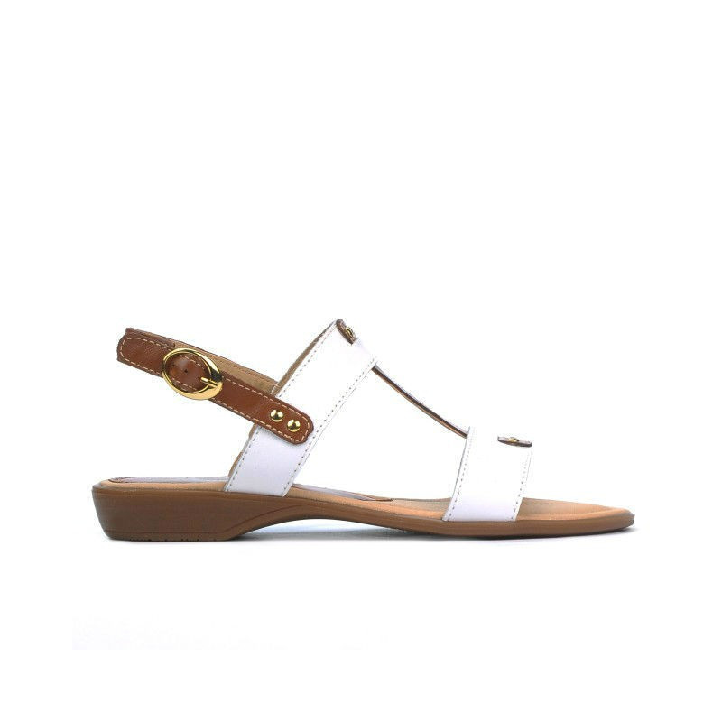 Women sandals 5048 white combined