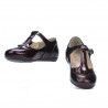 Small children shoes 63c patent bordo