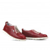 Women casual shoes 7005 red