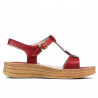 Women sandals 5040-1 red