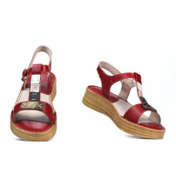 Women sandals 5040-1 red
