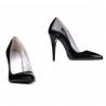 Women stylish, elegant shoes 1241 patent black