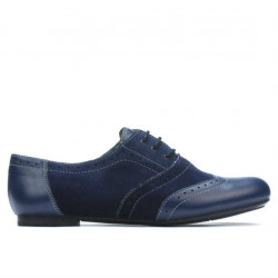 Women casual shoes 186 indigo combined