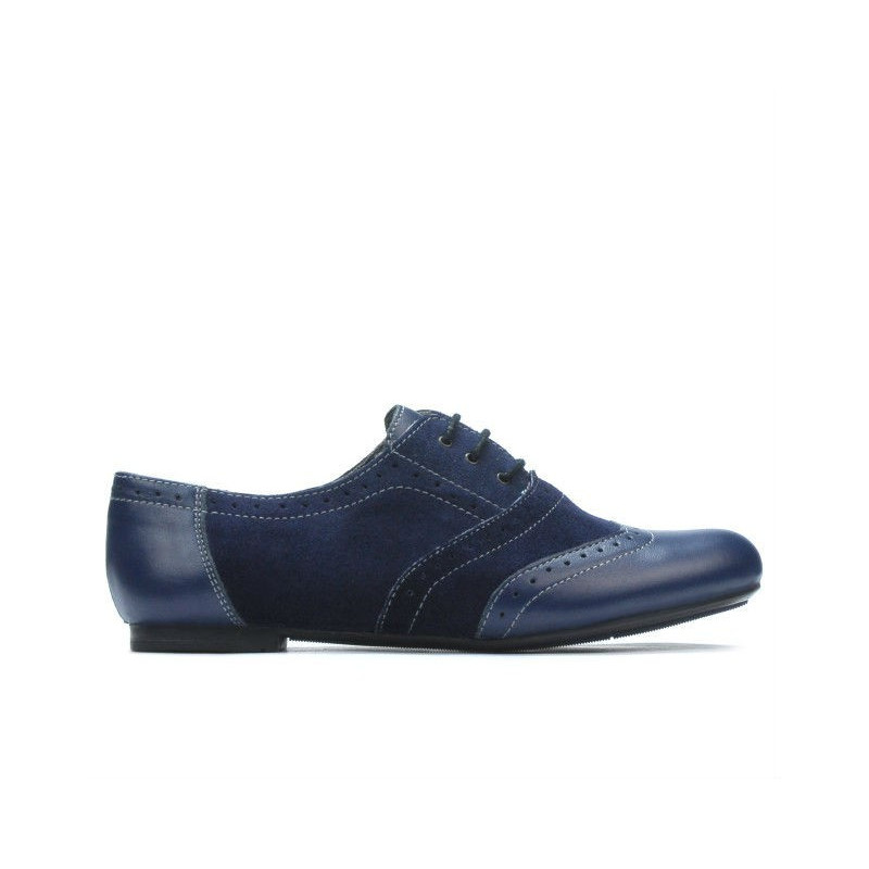 Women casual shoes 186 indigo combined