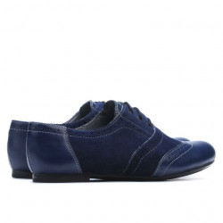 Women casual shoes 186 indigo combined