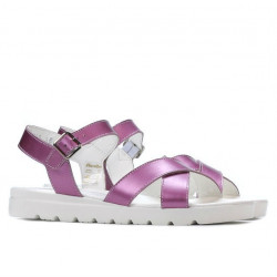 Women sandals 5049 pink pearl