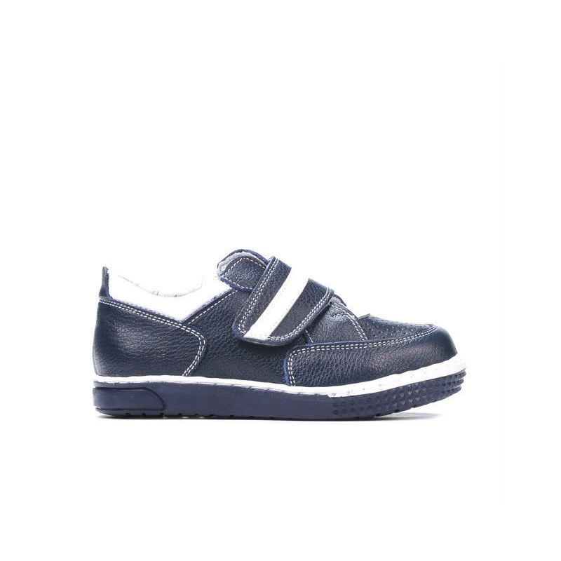 Small children shoes 64c indigo+white