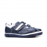 Small children shoes 64c indigo+white