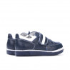 Small children shoes 64c indigo+white