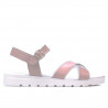 Women sandals 5049 pudra