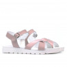 Women sandals 5049 pudra
